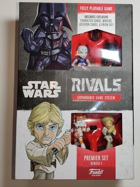 Star Wars Rivals Premier Set Series 1 Funko Games Board Game Vader Luke NIB